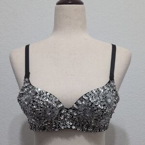 Sequined Madonna Bra Size 34B